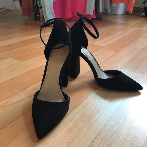 ASOS Shoes - black 4 inch pebble pointed high heels
